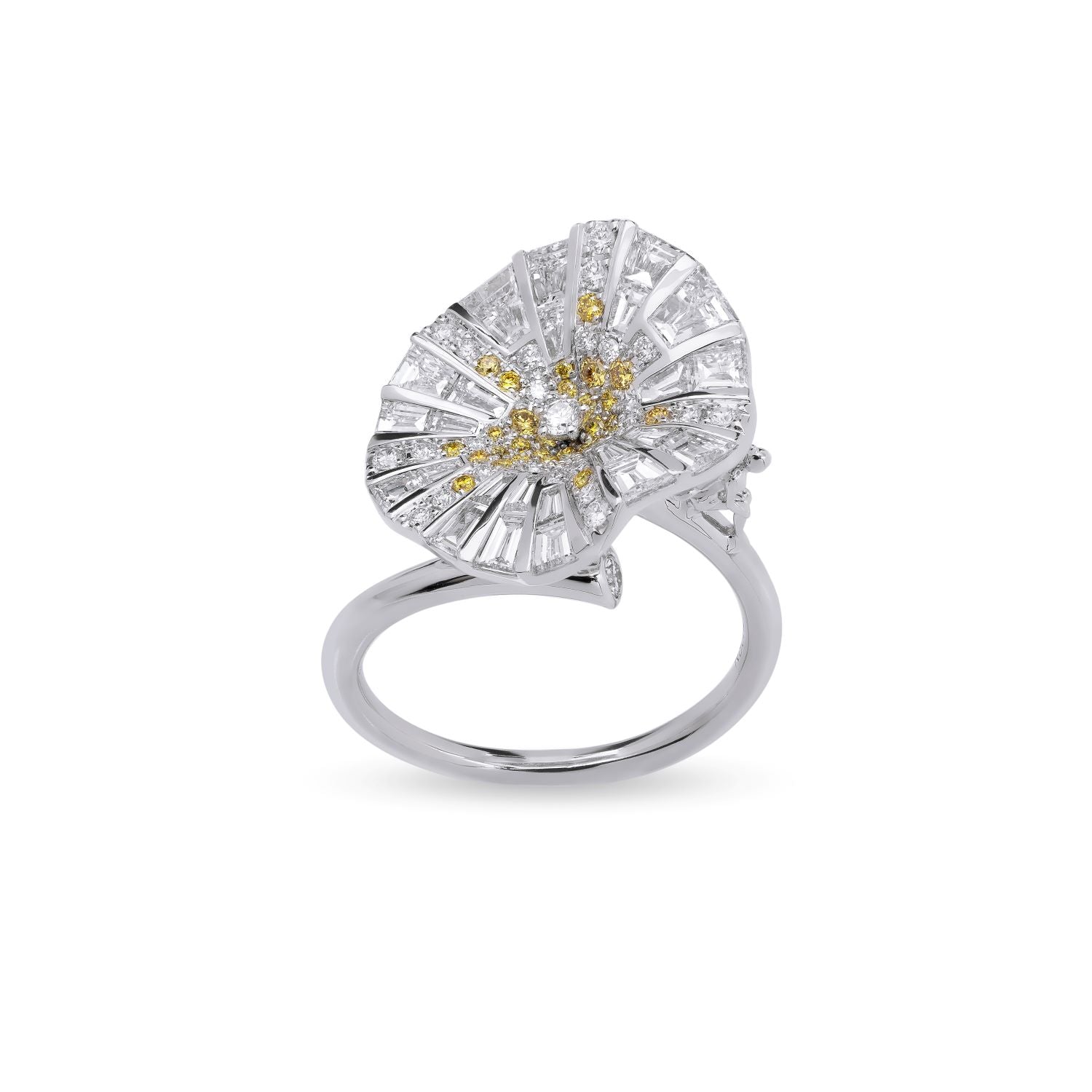 スモールリング イエローダイヤモンド