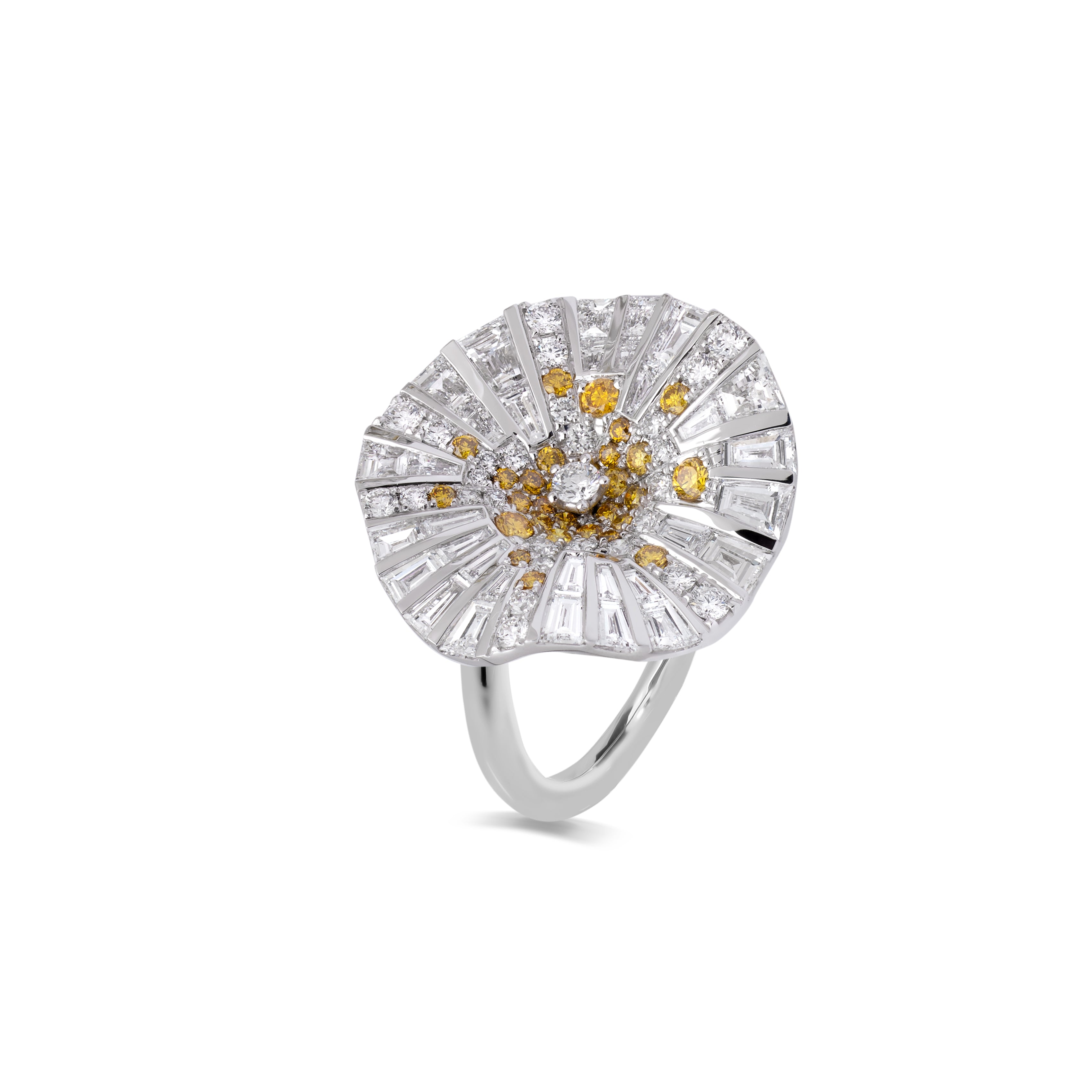 スモールリング イエローダイヤモンド