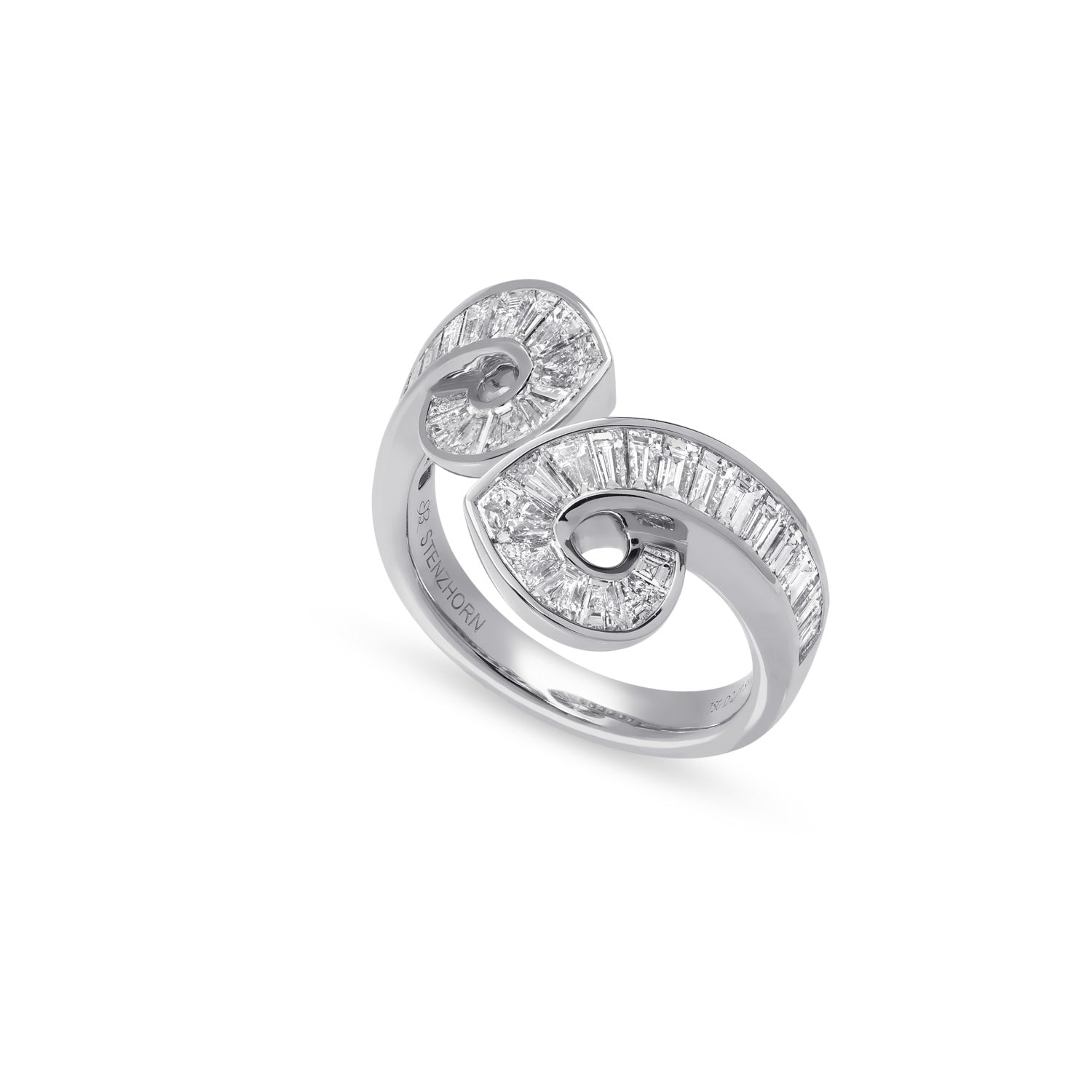 バゲットダイヤモンドのリング