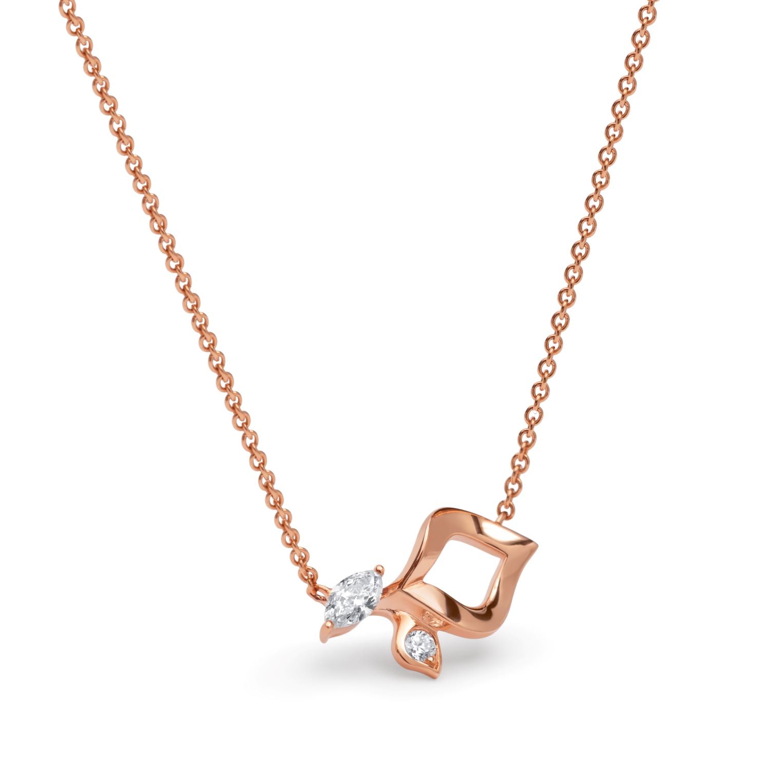 Rose Gold Necklace petite