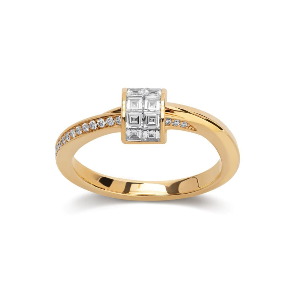 ダイヤモンド・ノット・リング