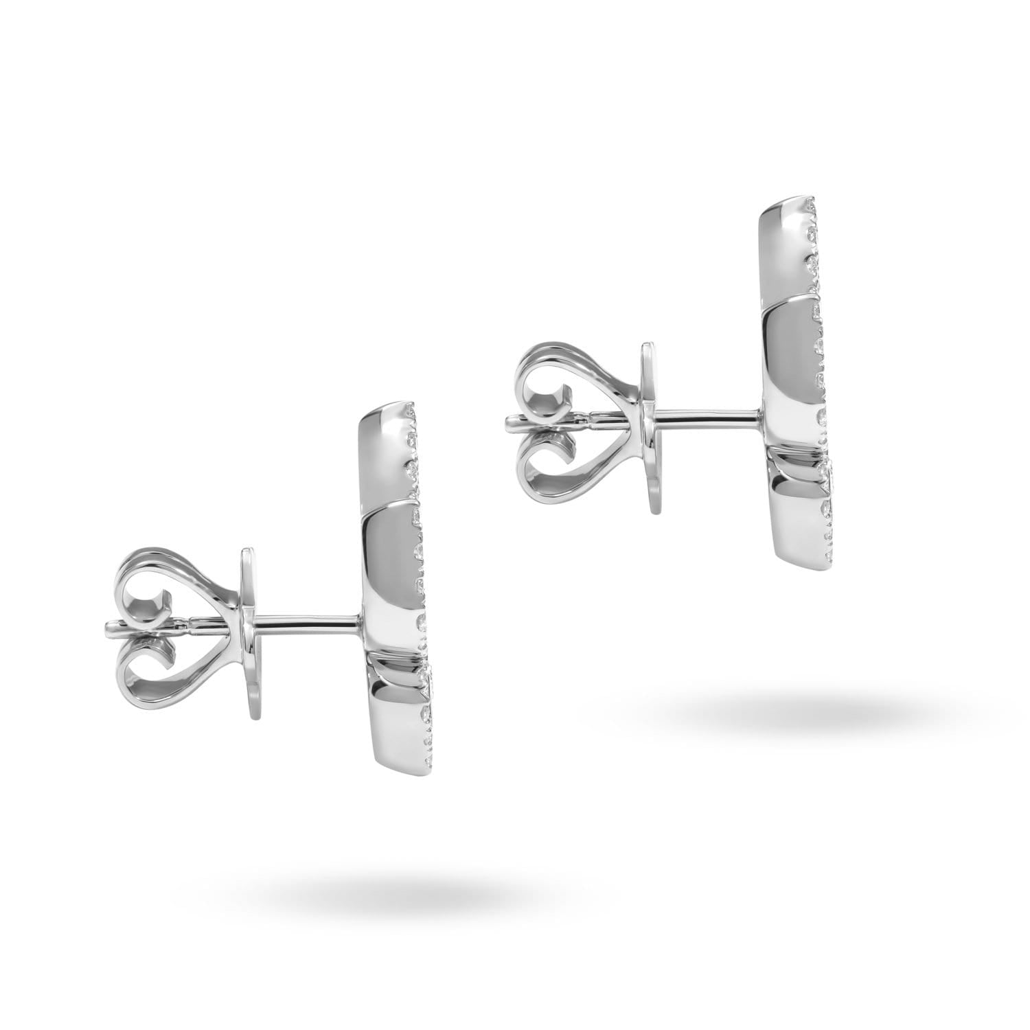 أقراط الفراشة مع اللازورد