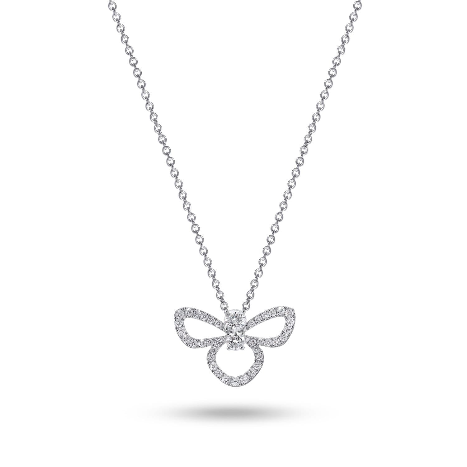 Bee Necklace with Diamonds