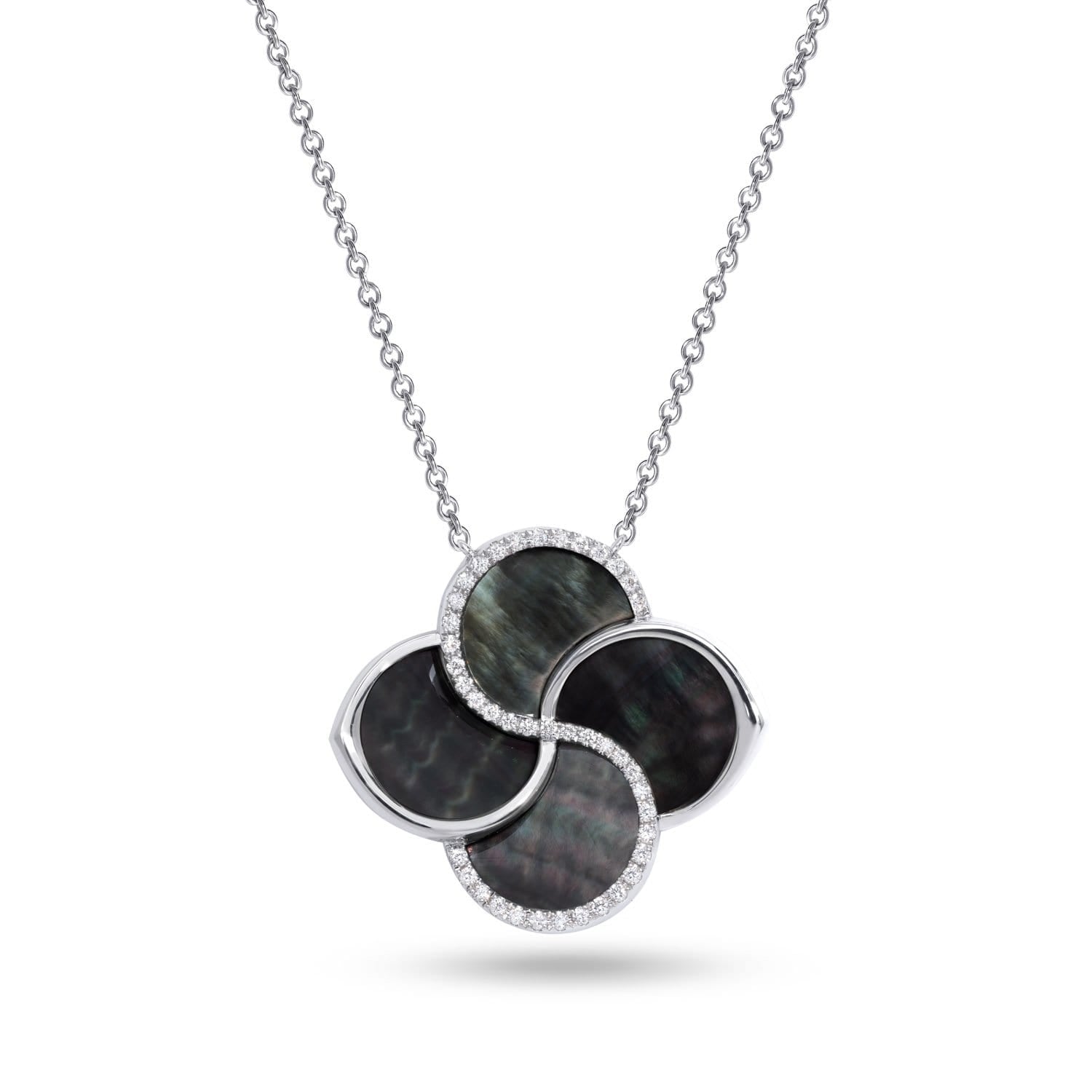 Necklace with Black Mother Of Pearl