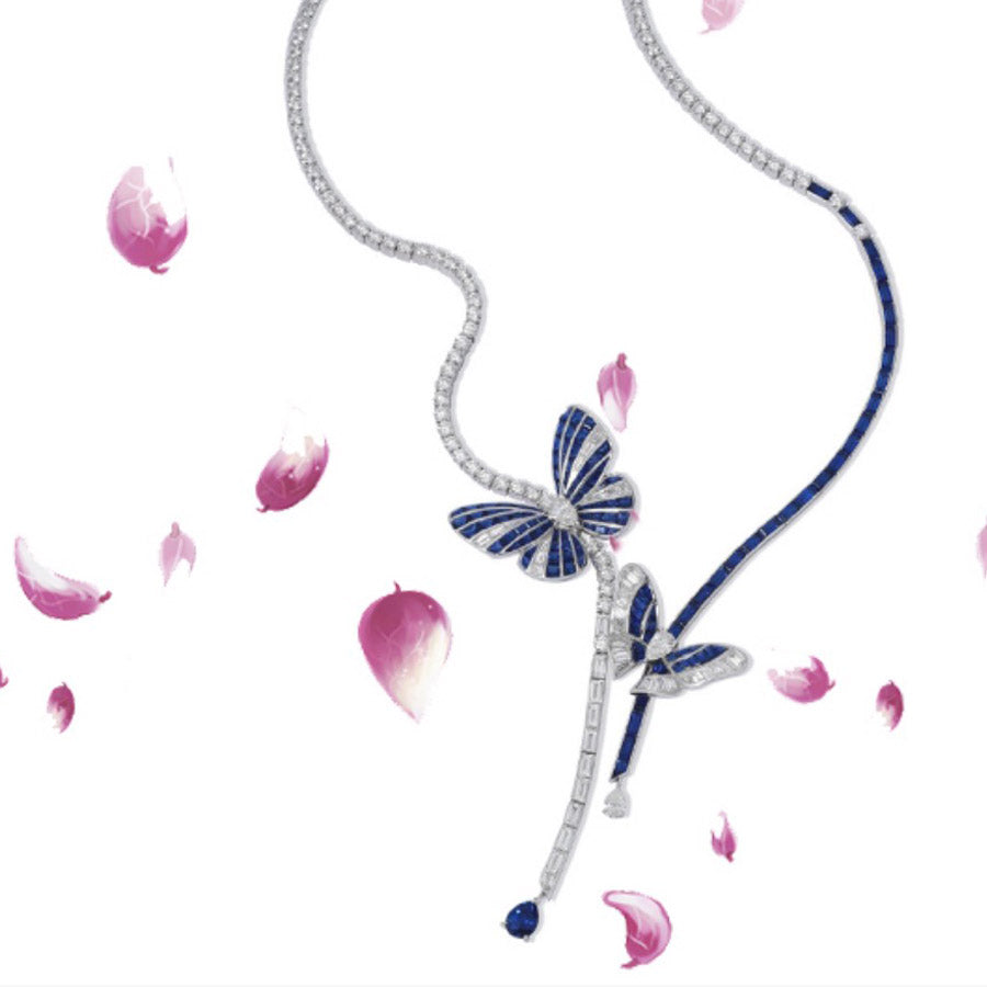 The Stenzhorn Butterfly Necklace: most jeweled and must have!