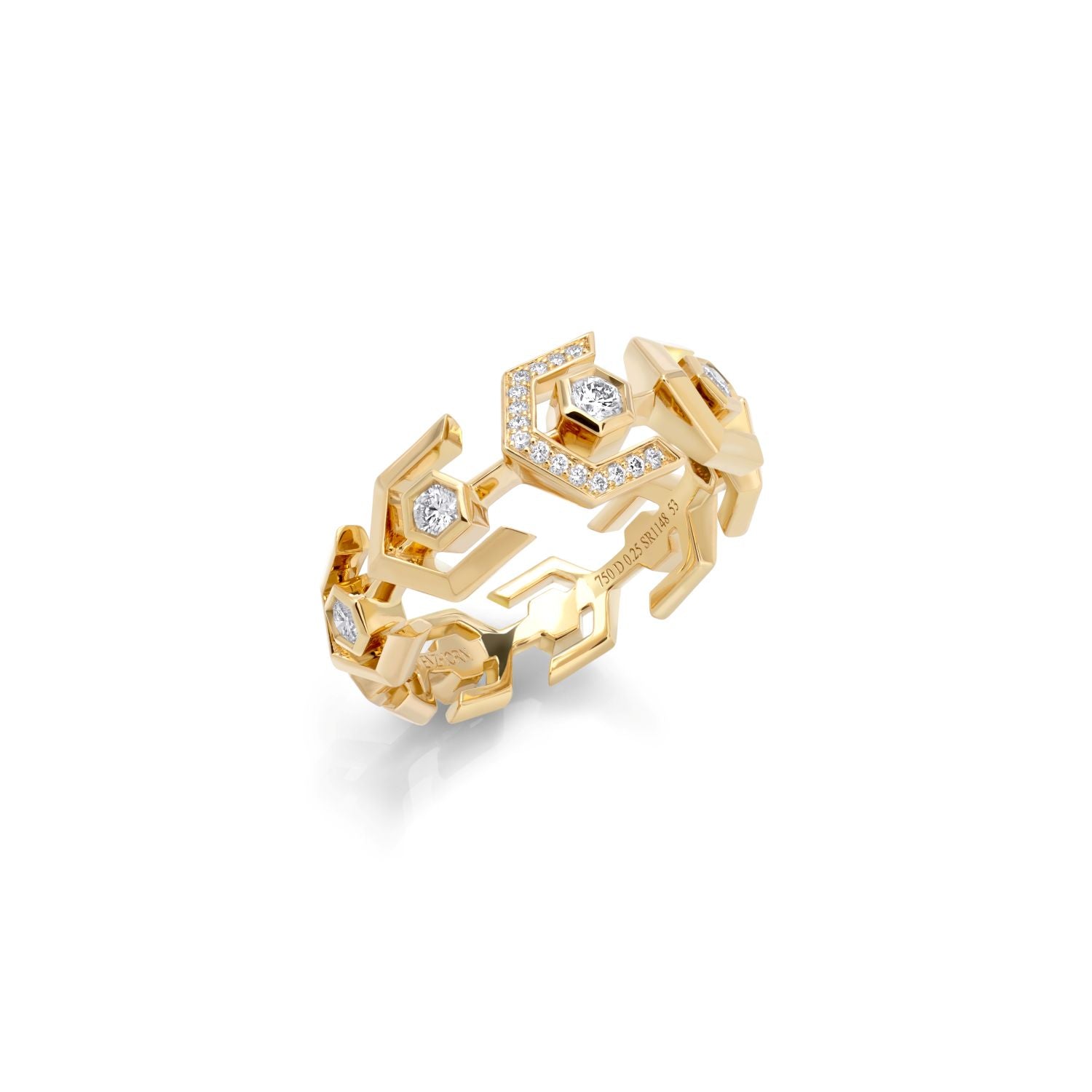 Diamant Gliederring