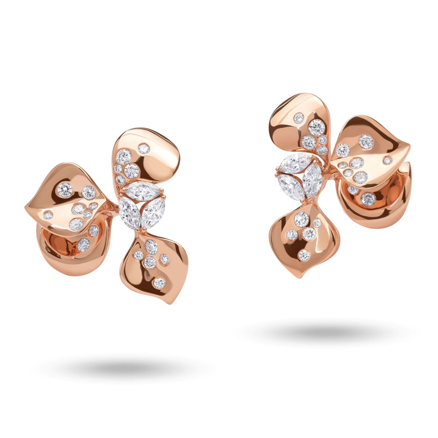 À FLEUR DE PARIS プチローズゴールドピアス – STENZHORN JEWELLERY
