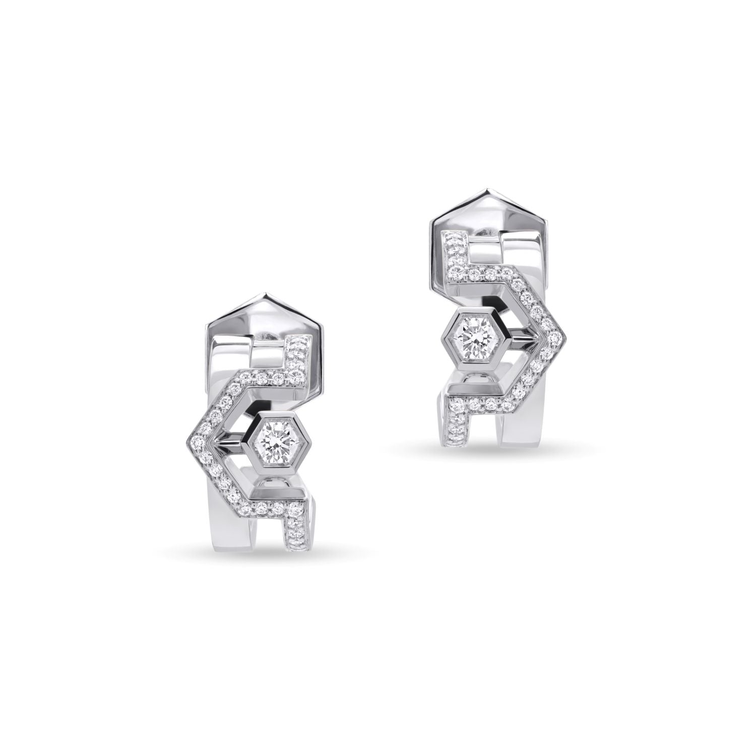 Diamond link Earrings