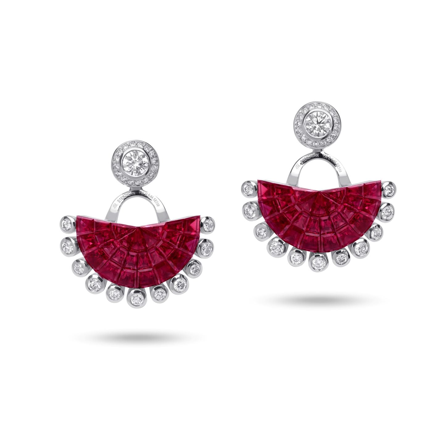 TWILIGHT Sunset Ruby Earrings