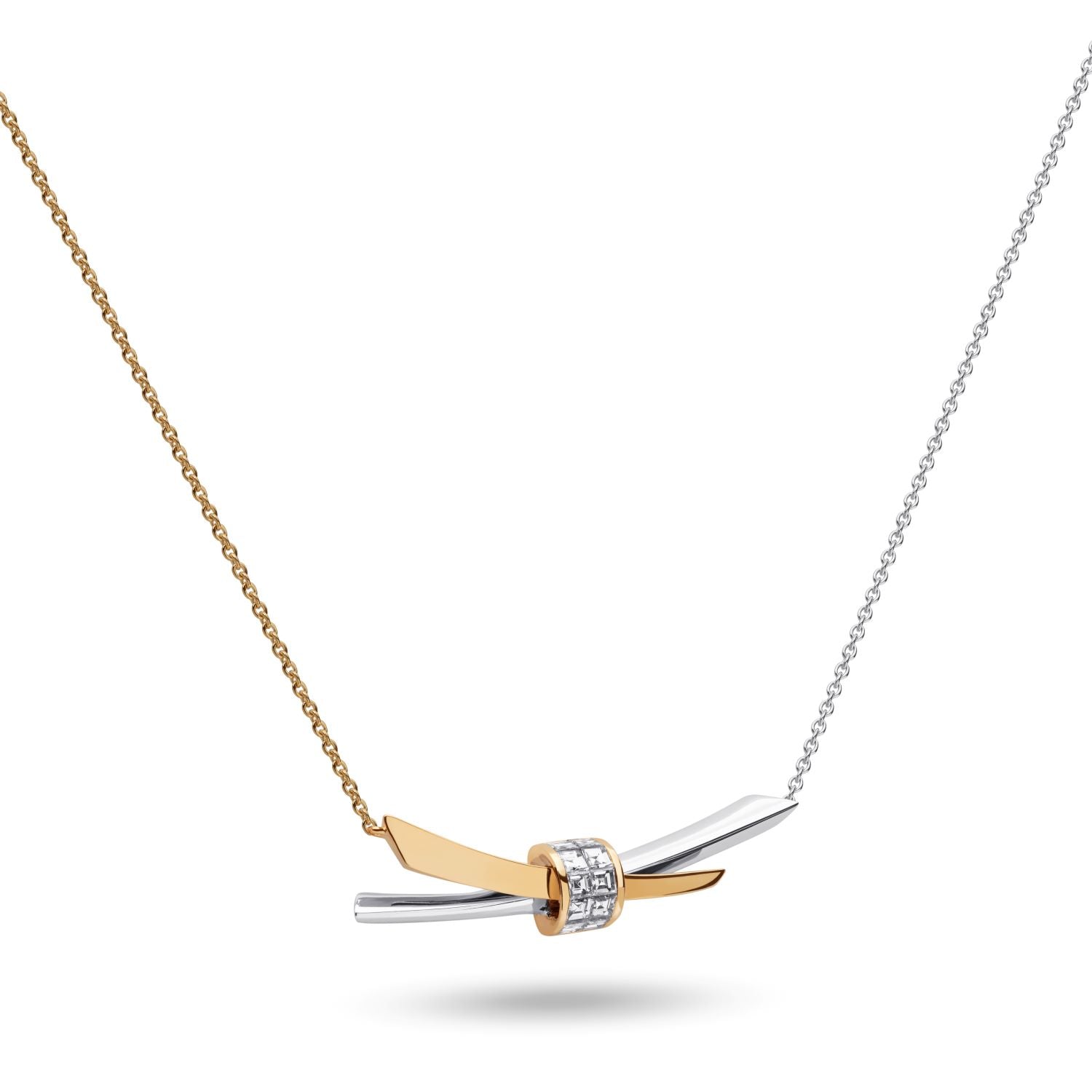 HOLD ON TIGHT Bicolor Necklace