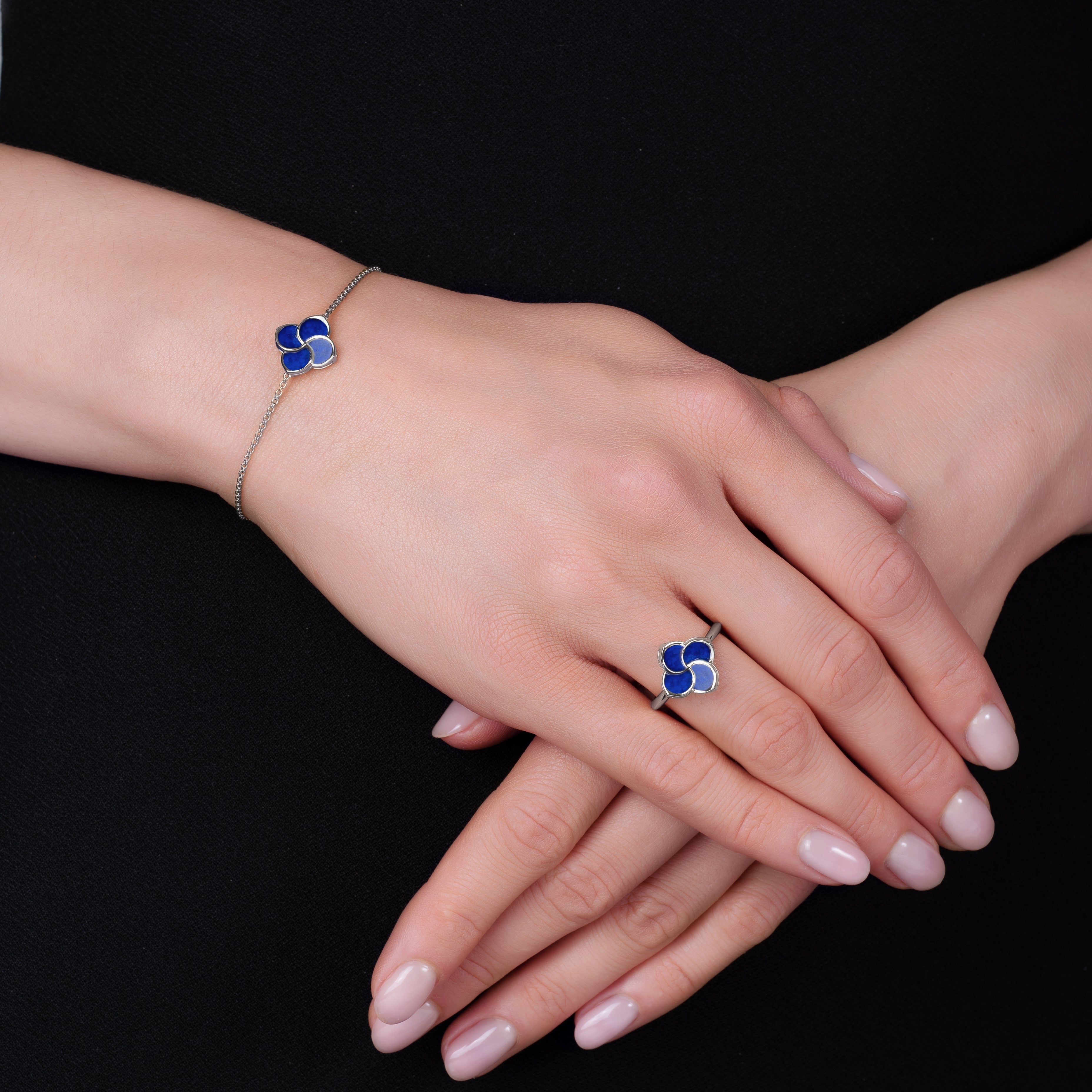 FLUMINA mini Ring with Lapis Lazuli