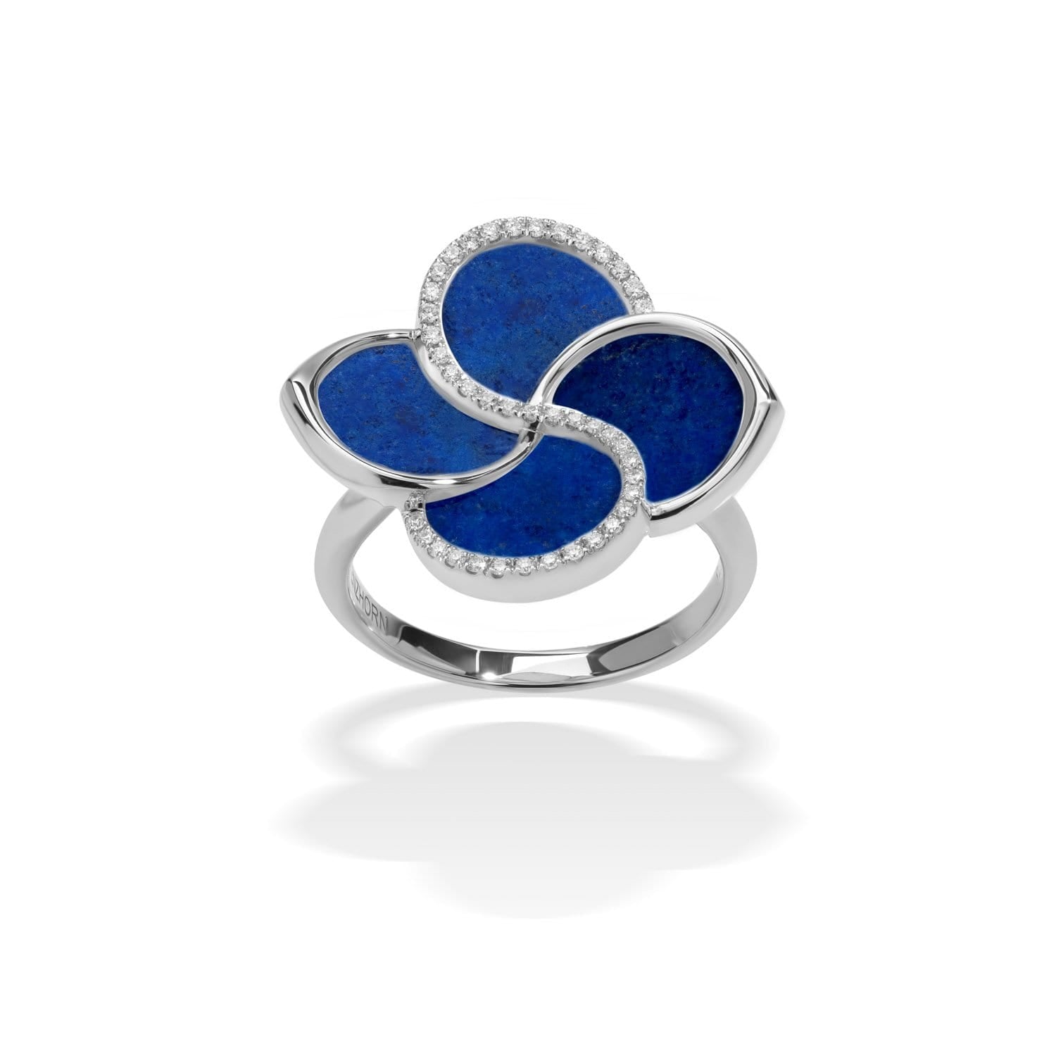 FLUMINA Ring with Lapis Lazuli