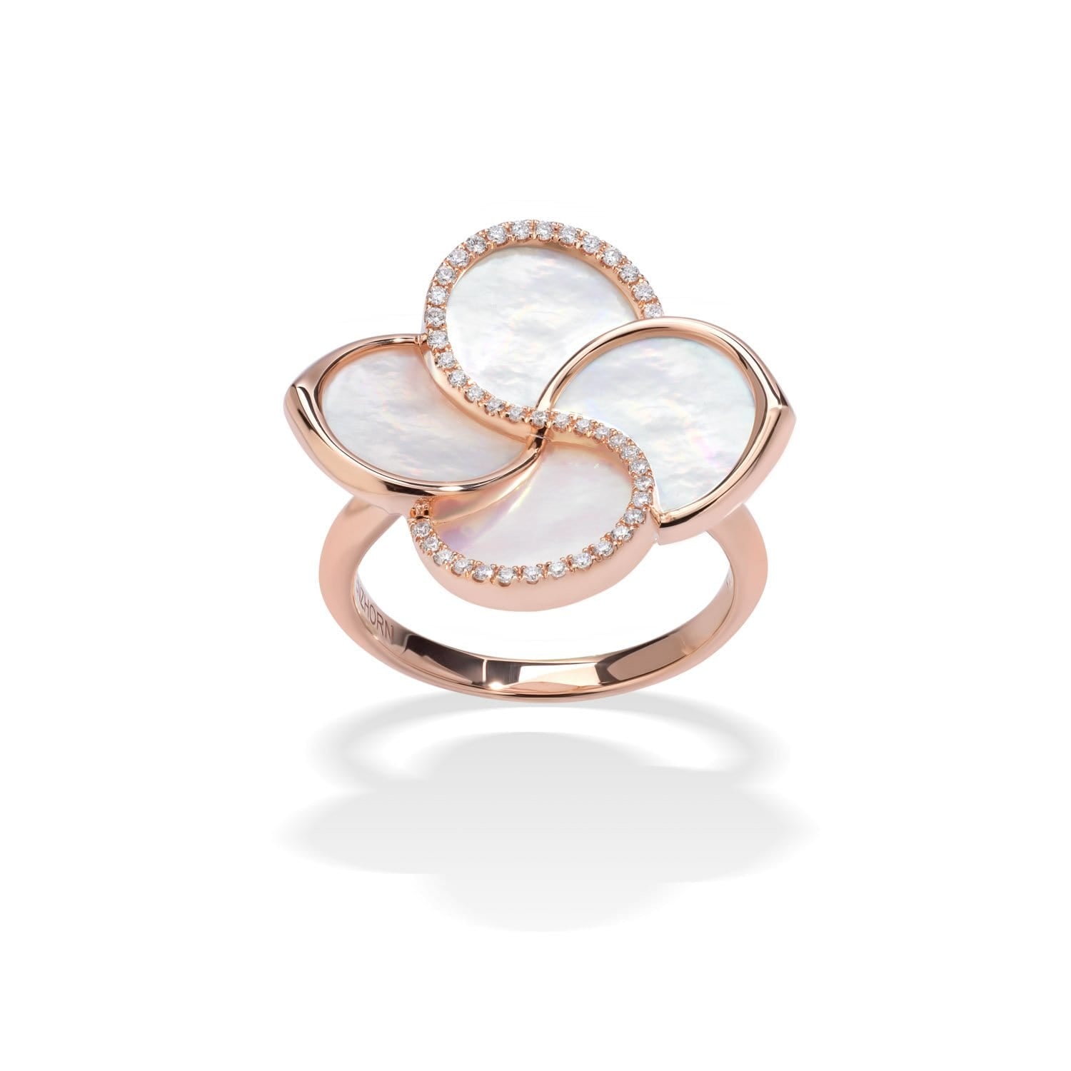 FLUMINA Ring with Mother Of Pearl