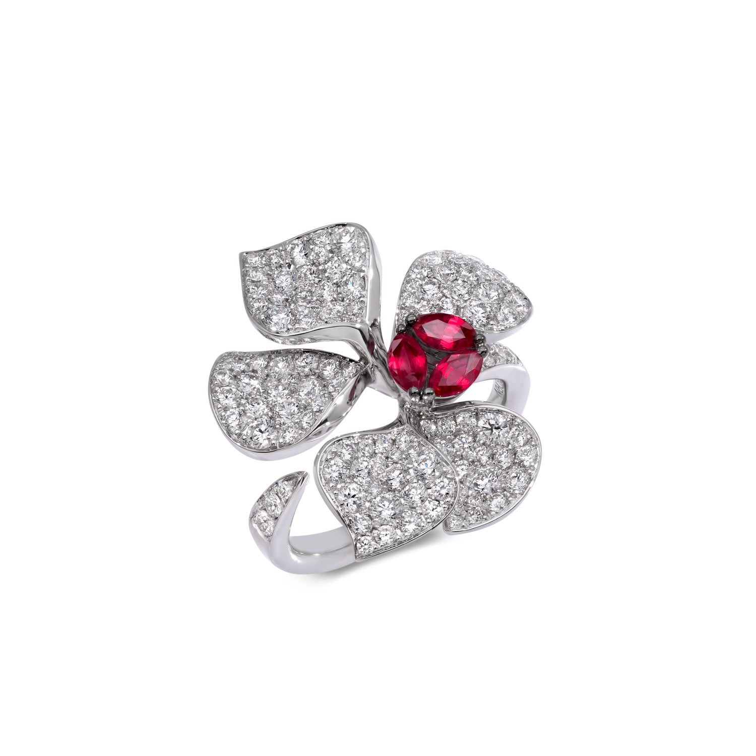 À FLEUR DE PARIS Ruby Ring