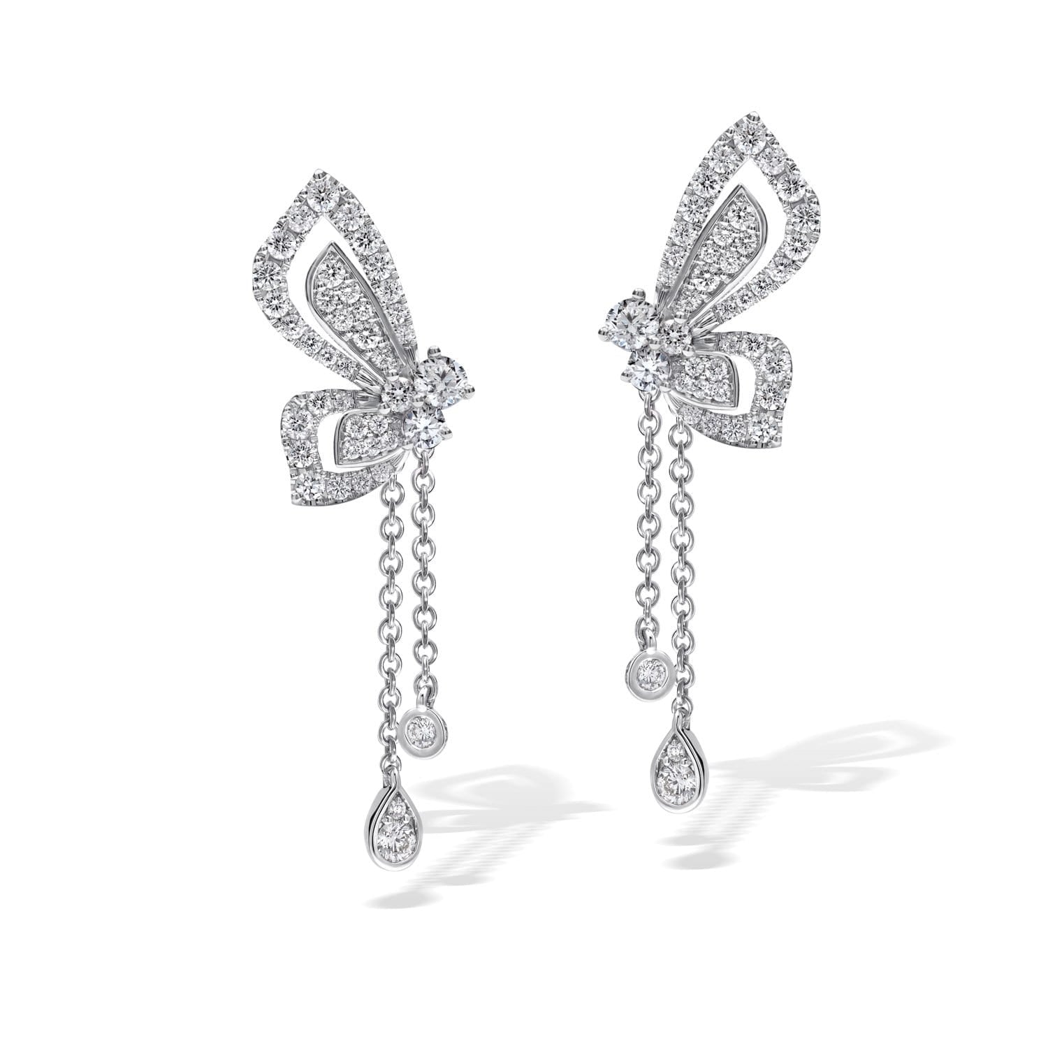 PICCOLE SONATE Butterfly Earrings with Extension