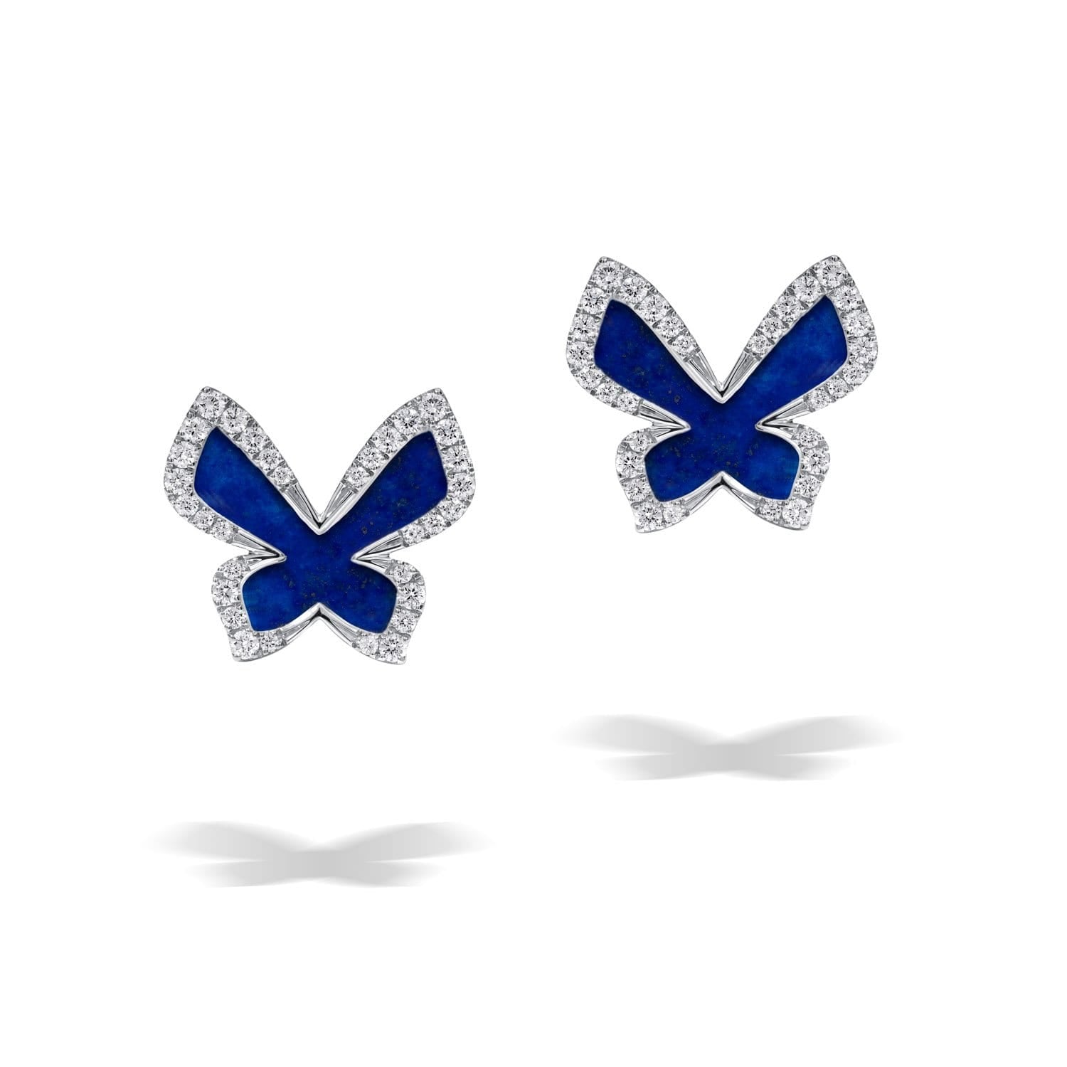 PICCOLE SONATE Butterfly Earrings with Lapis Lazuli