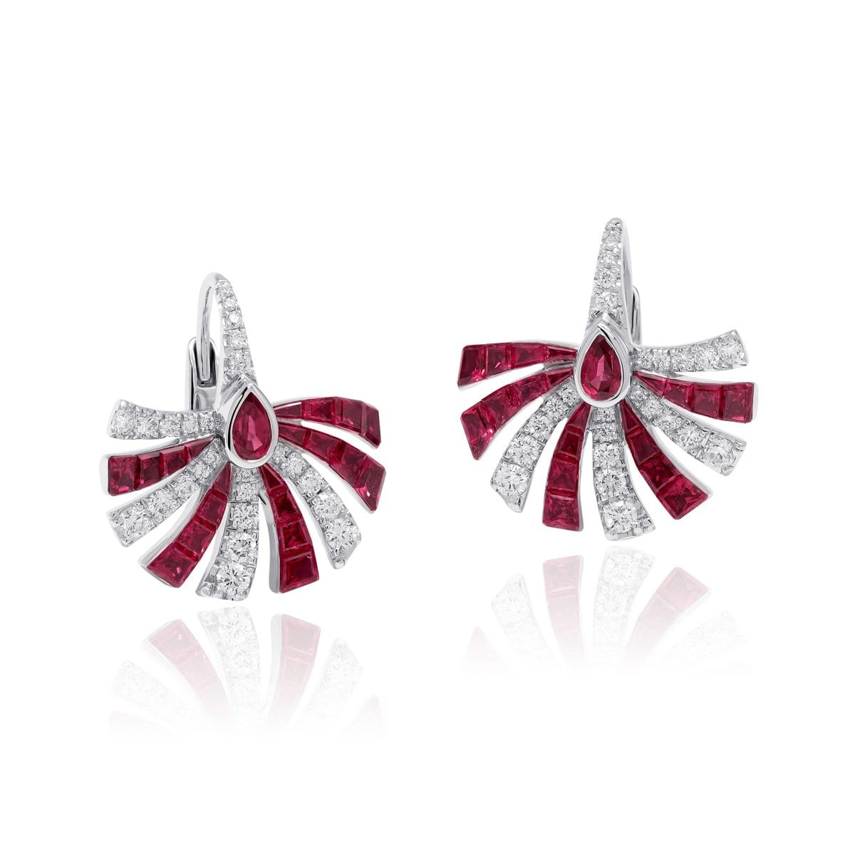 PERSUASION RUBY Earrings - STENZHORN JEWELLERY