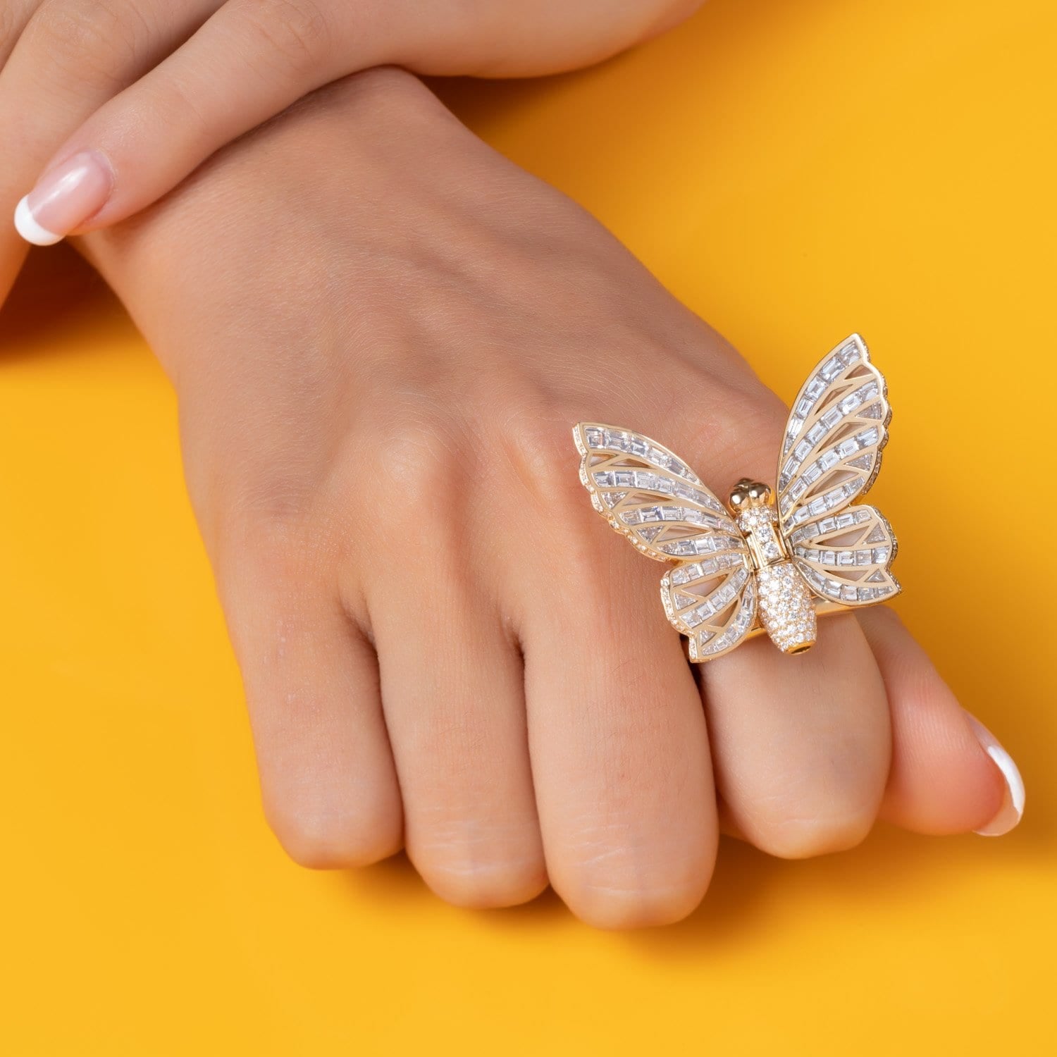 Butterfly Movable Ring